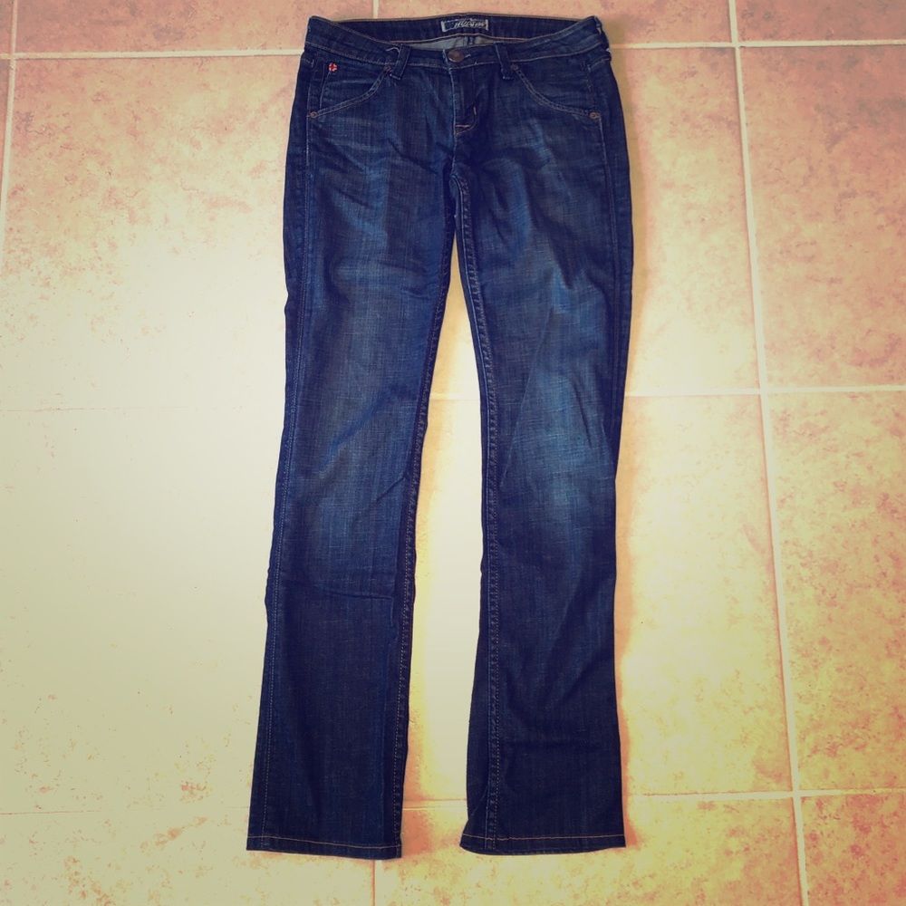 Hudson Jeans Sz 26 Straight Leg Indigo Wash